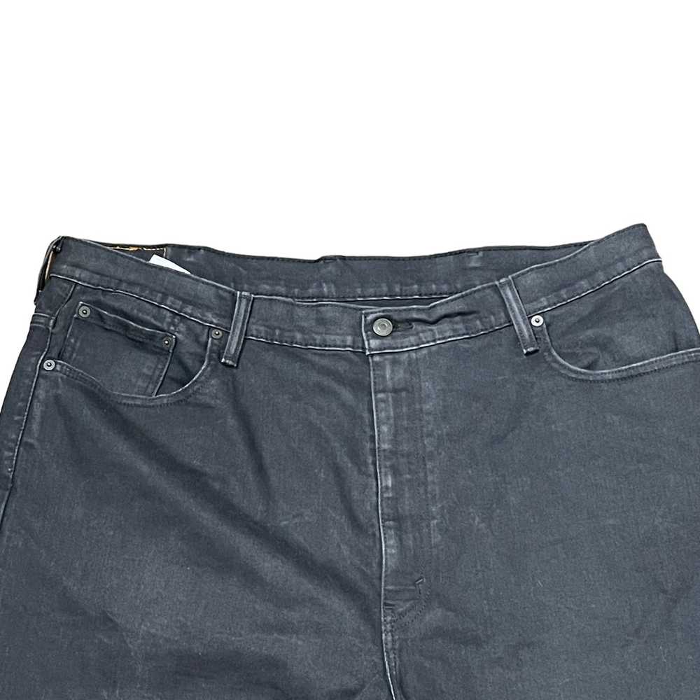 Levi's Levi's 569 Denim Jean Shorts Size 42 Black… - image 2