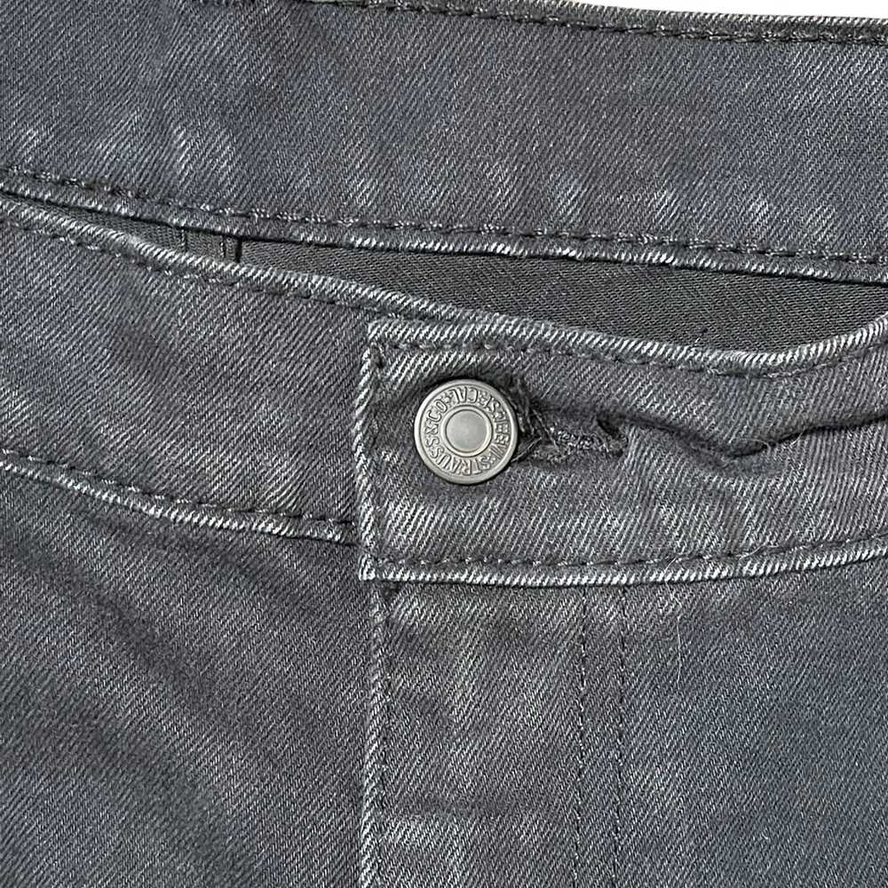 Levi's Levi's 569 Denim Jean Shorts Size 42 Black… - image 4