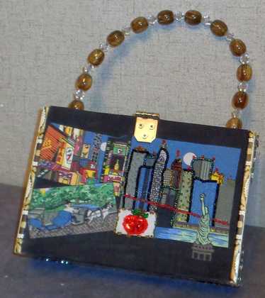 Handmade Cigar Box Clutch Purse - image 1