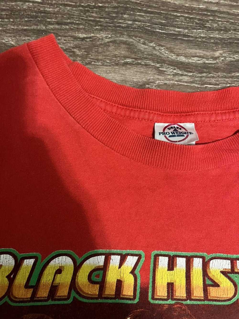 Vintage Red Black History Shirt - image 3