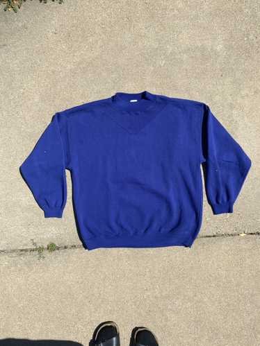 Gap × Vintage Blue Mock Neck Sweatshirt