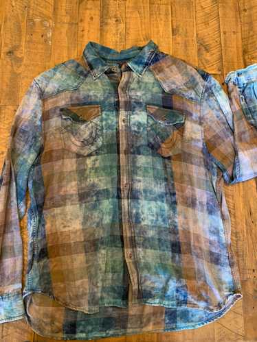 True Religion Flannel l/s button up