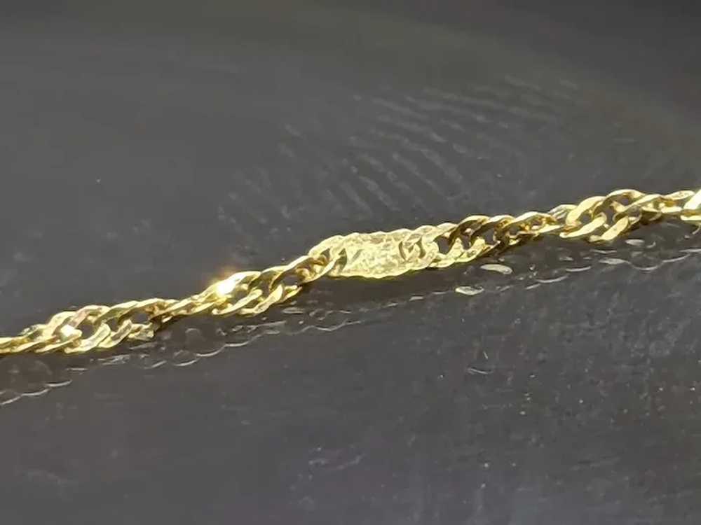 Black Hills Gold Necklace. Vintage 10k Pendant an… - image 8