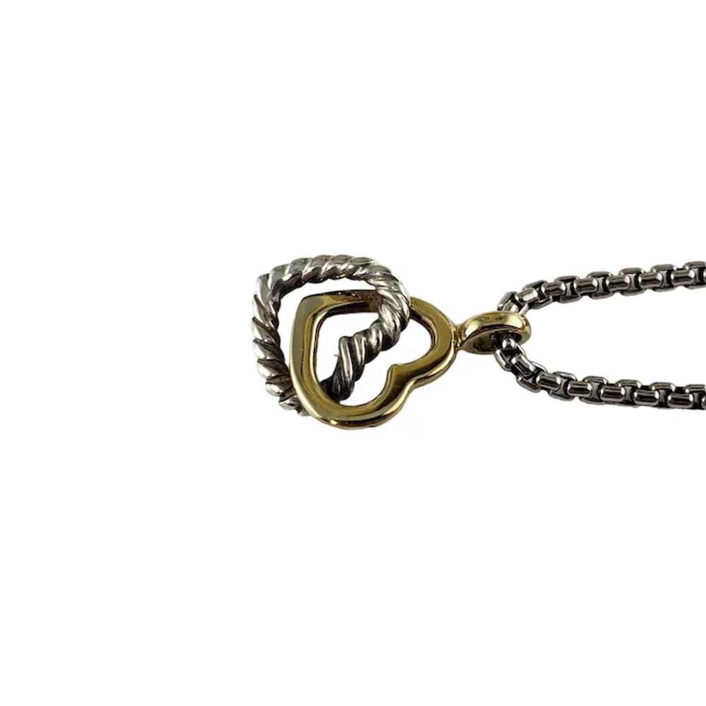 David Yurman Sterling Silver and 18 Karat Yellow … - image 3