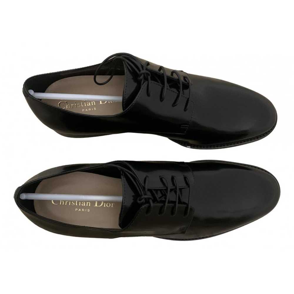 Dior Patent leather lace ups - image 1