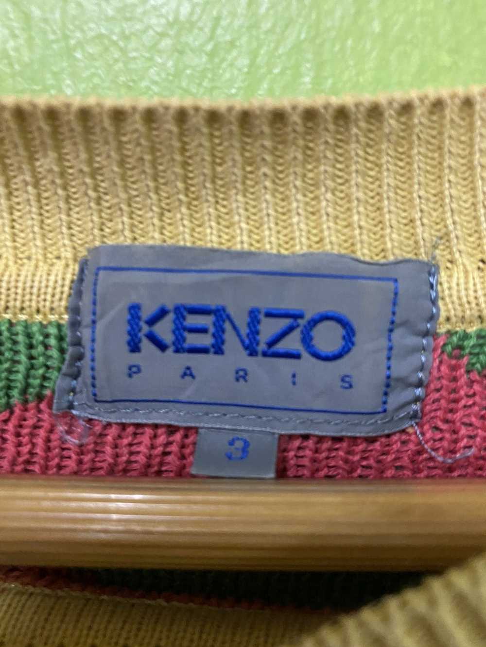 Kenzo Kenzo Patern Patchwork Multicolour sweatshi… - image 5