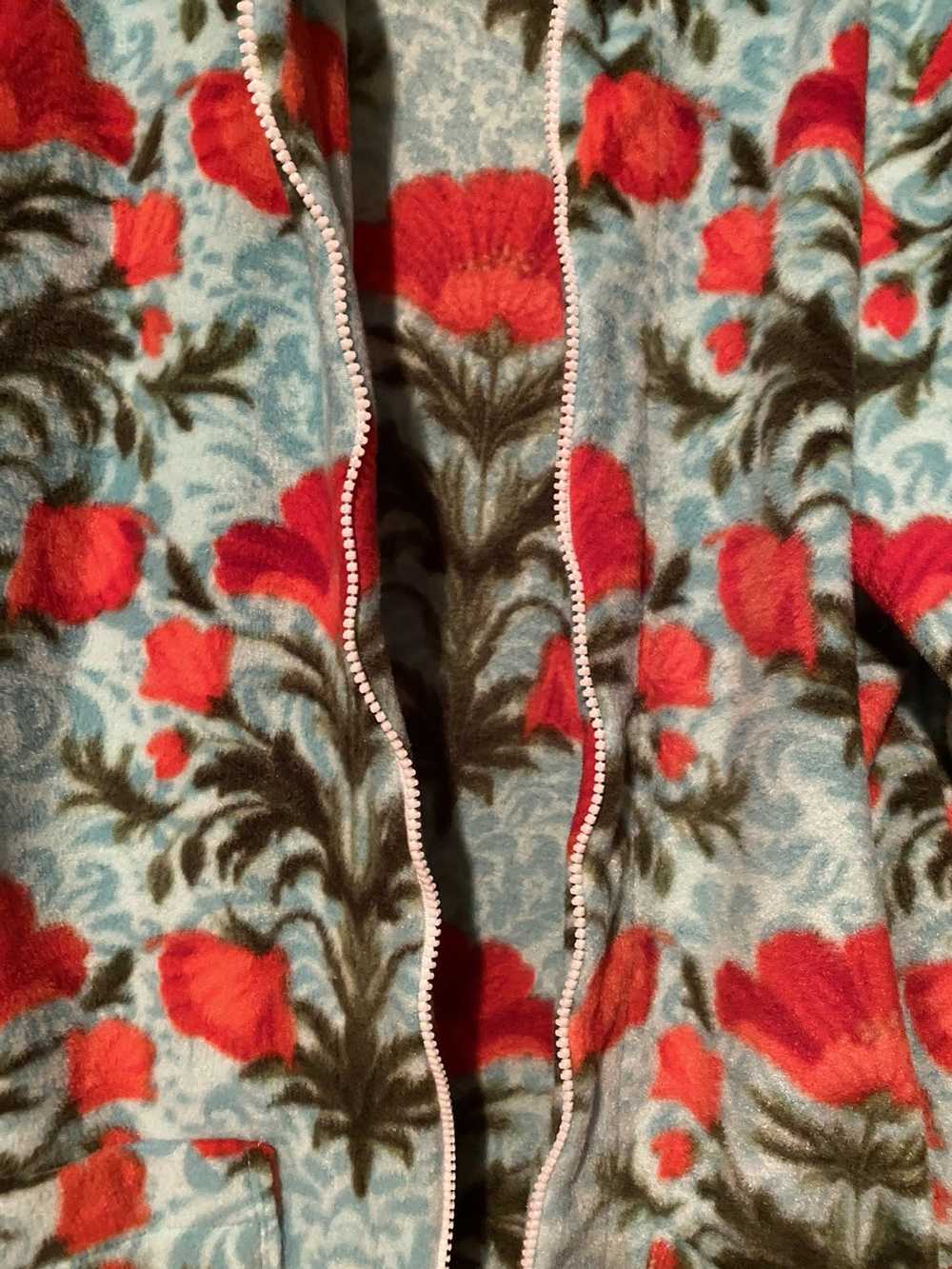 Vintage Custom 1/1 Rose Fleece Zip-Up - image 6