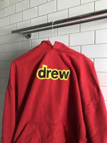 Drew House SS21 Drew Black Logo Secret Red hoodie - image 1