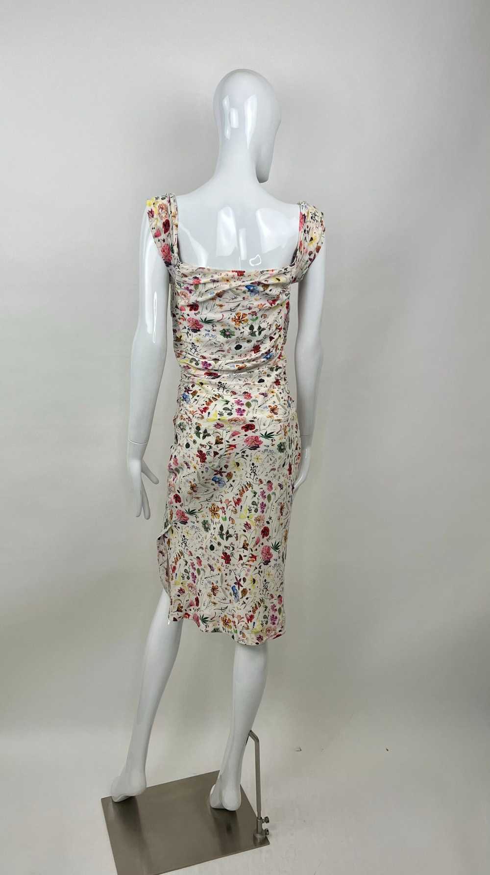 Vivienne Westwood Floral Silk Corset Dress - image 2