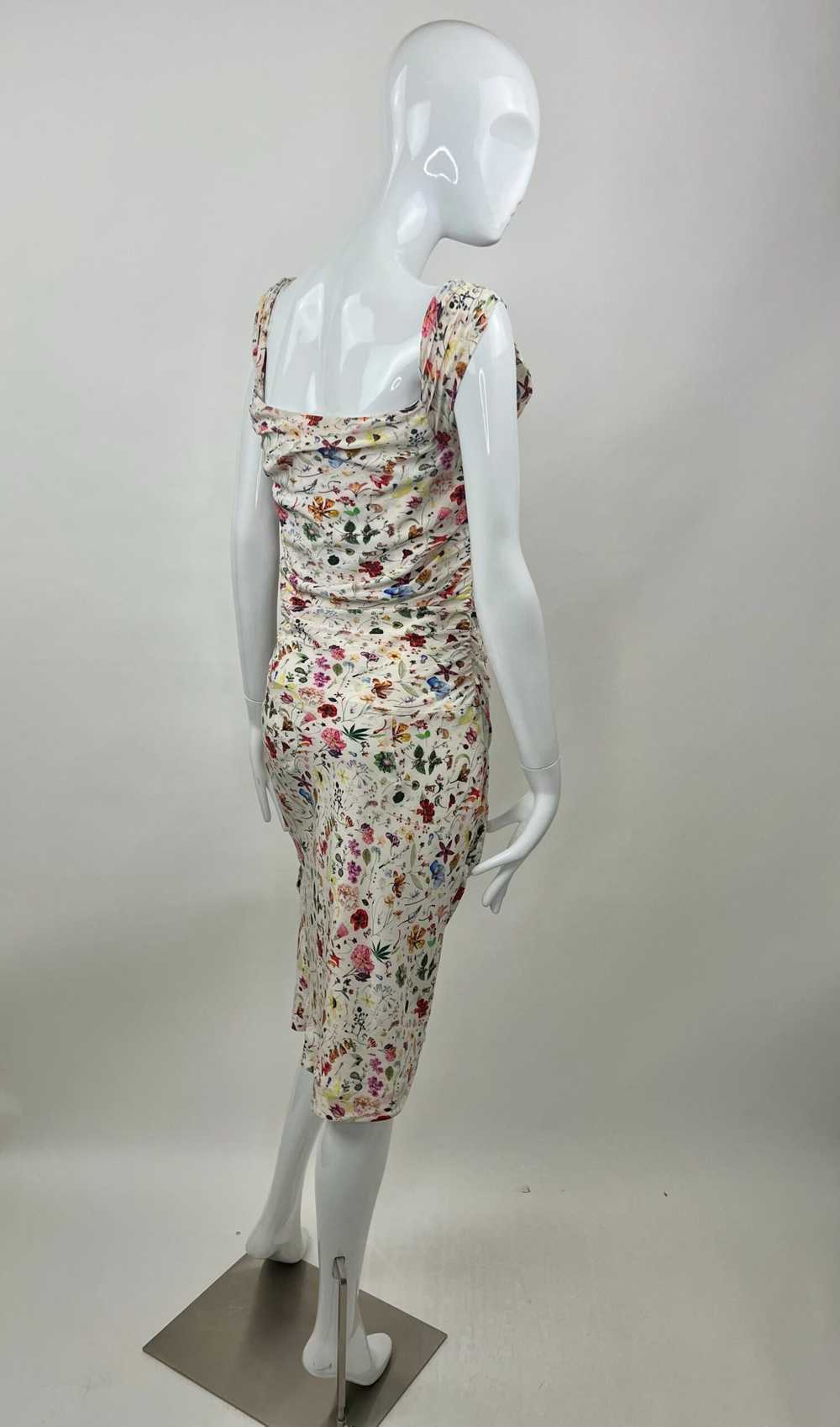 Vivienne Westwood Floral Silk Corset Dress - image 5