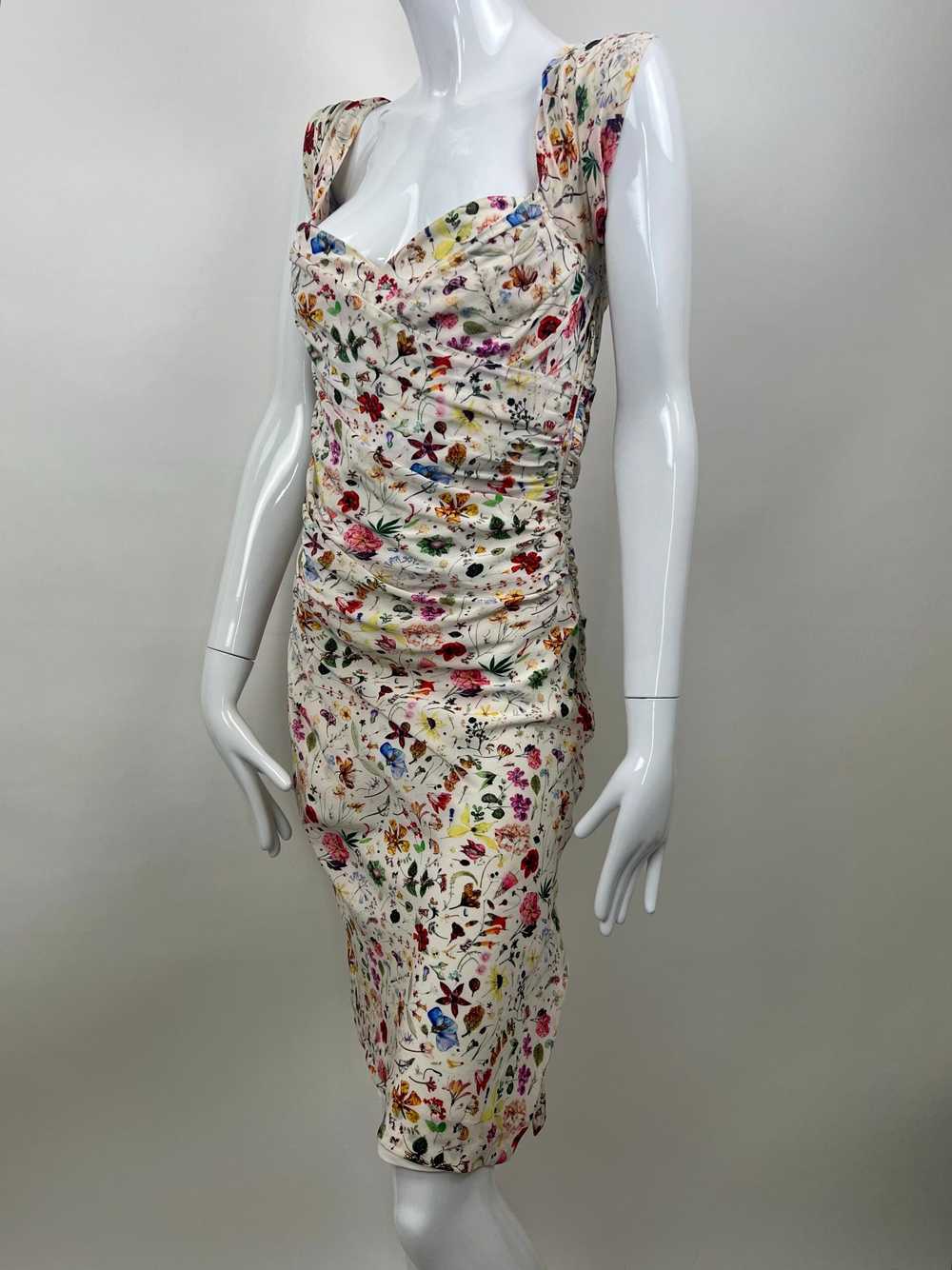 Vivienne Westwood Floral Silk Corset Dress - image 6