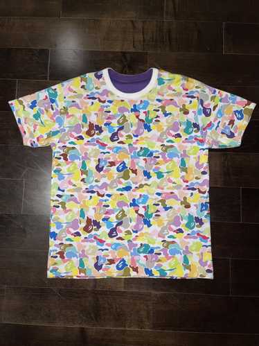 Bape OG Bape Multi Camo Reversible Tee - image 1