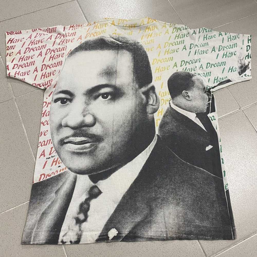 Rap Tees × Rare × Vintage Vintage Martin Luther K… - image 2