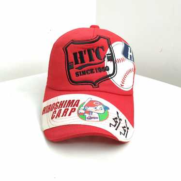 Hiroshima Toyo Carp Hats: Vintage Navy Flat Bill Hat | Nippon