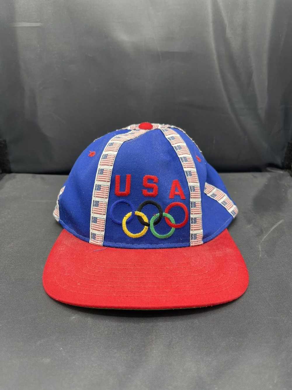 Starter Vintage Starter USA Olympic Rings Snapbac… - image 1