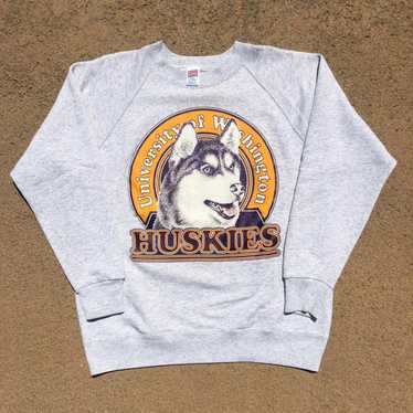 Vintage washington huskies sweatshirt - Gem