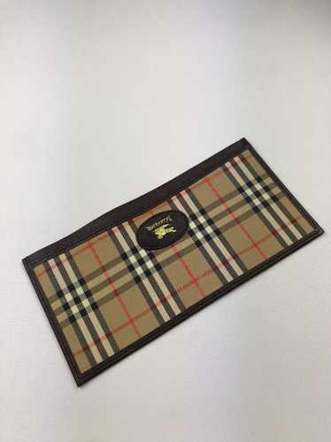 Burberry Burberry beige check long wallet