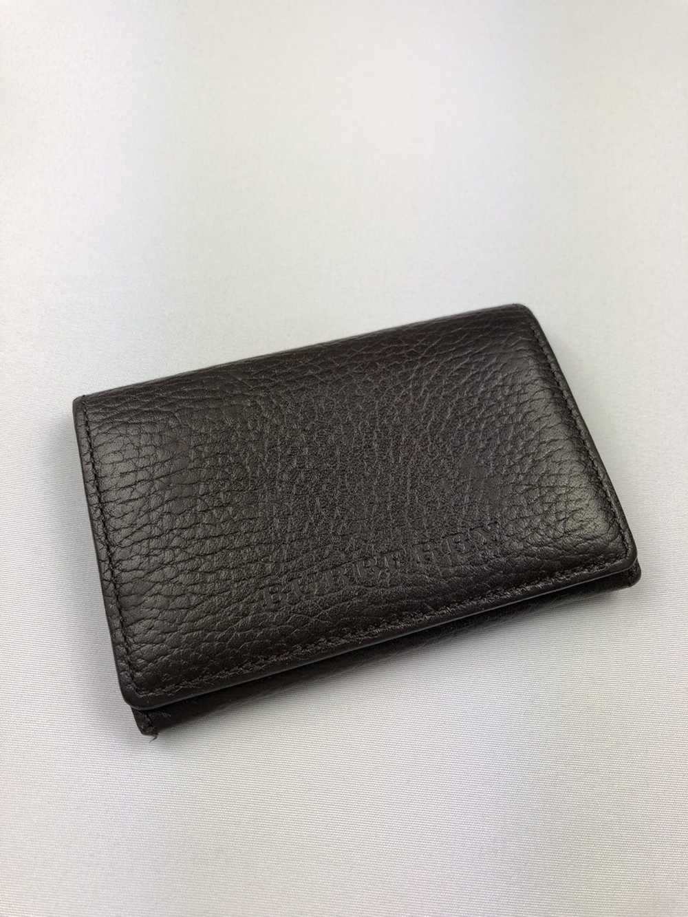 Buy [Used] Burberry Card Case Business Card Holder Leather Pass Case  Leather Black SI4708 from Japan - Buy authentic Plus exclusive items from  Japan