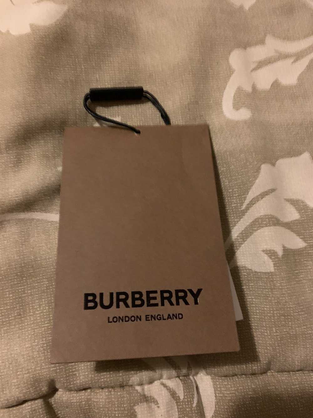 Burberry TB Logo Leather Phone Tote Bag-8052306