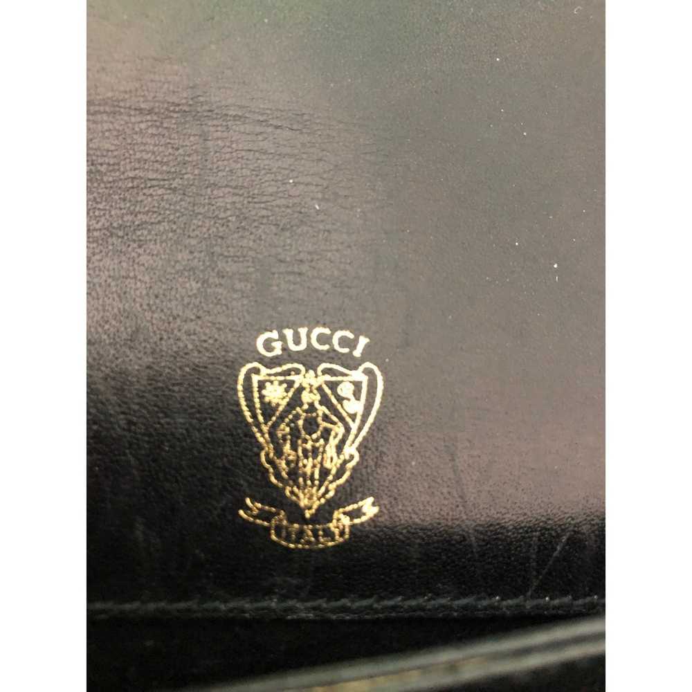 Gucci Vintage GUCCI Black Patent Leather Crossbod… - image 6