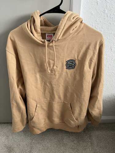 Supreme LACOSTE Hooded Sweatshirt Light Brown Spring/Summer 2018