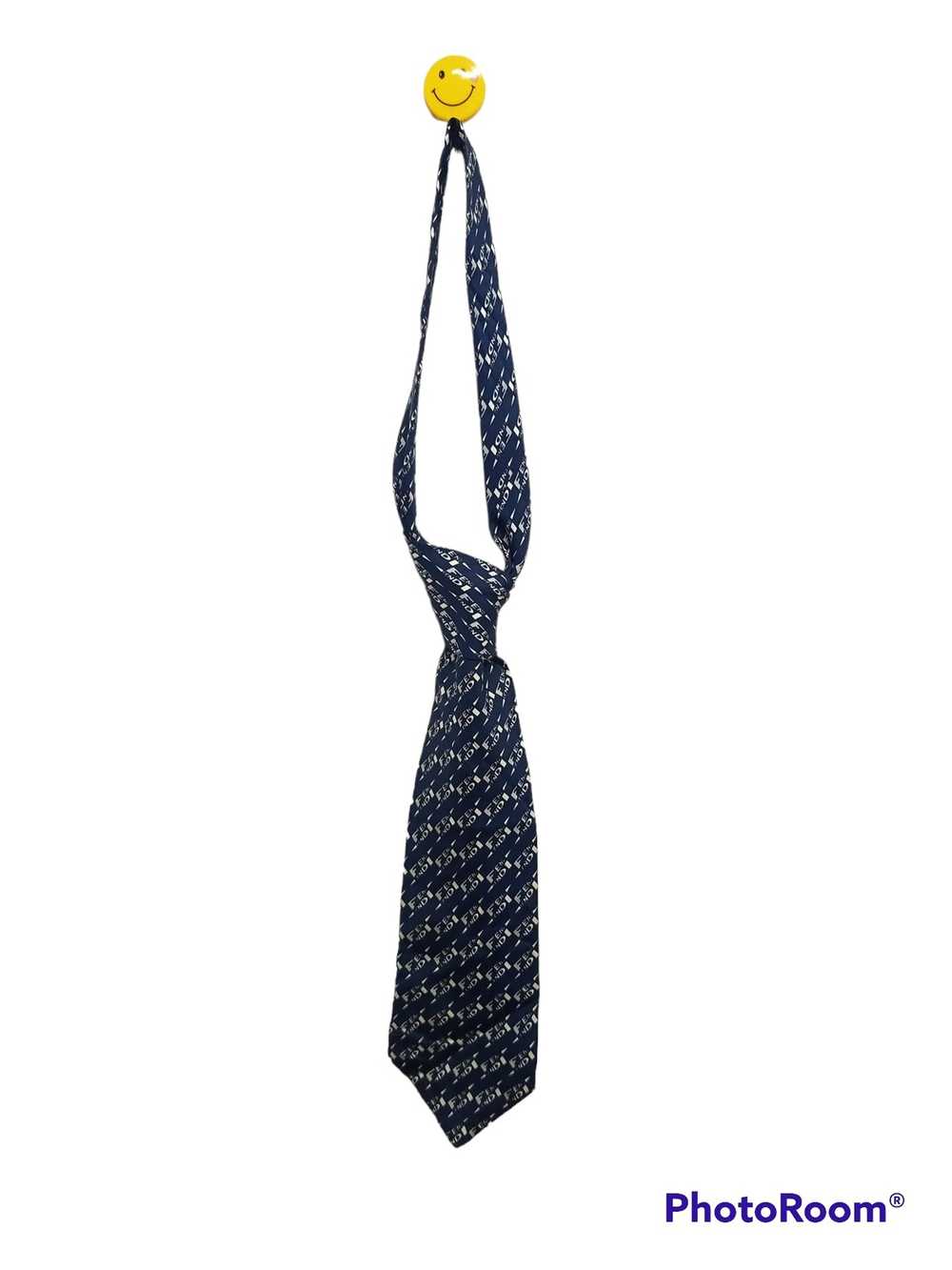 fendi monogram tie