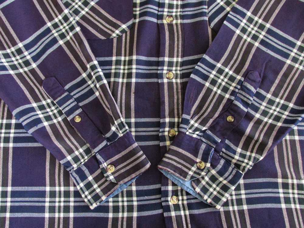 Vintage Northwest Blue Vintage Acrylic Shirt Size… - image 4
