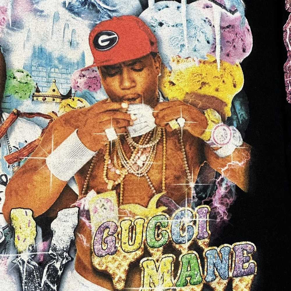 Rap Tees × Streetwear Gucci Mane V Young Jeezy DB… - image 2