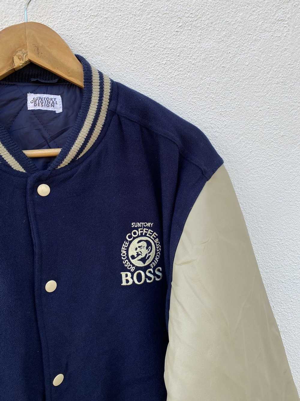 Varsity Jacket Suntory boss coffee varsity jacket - image 11