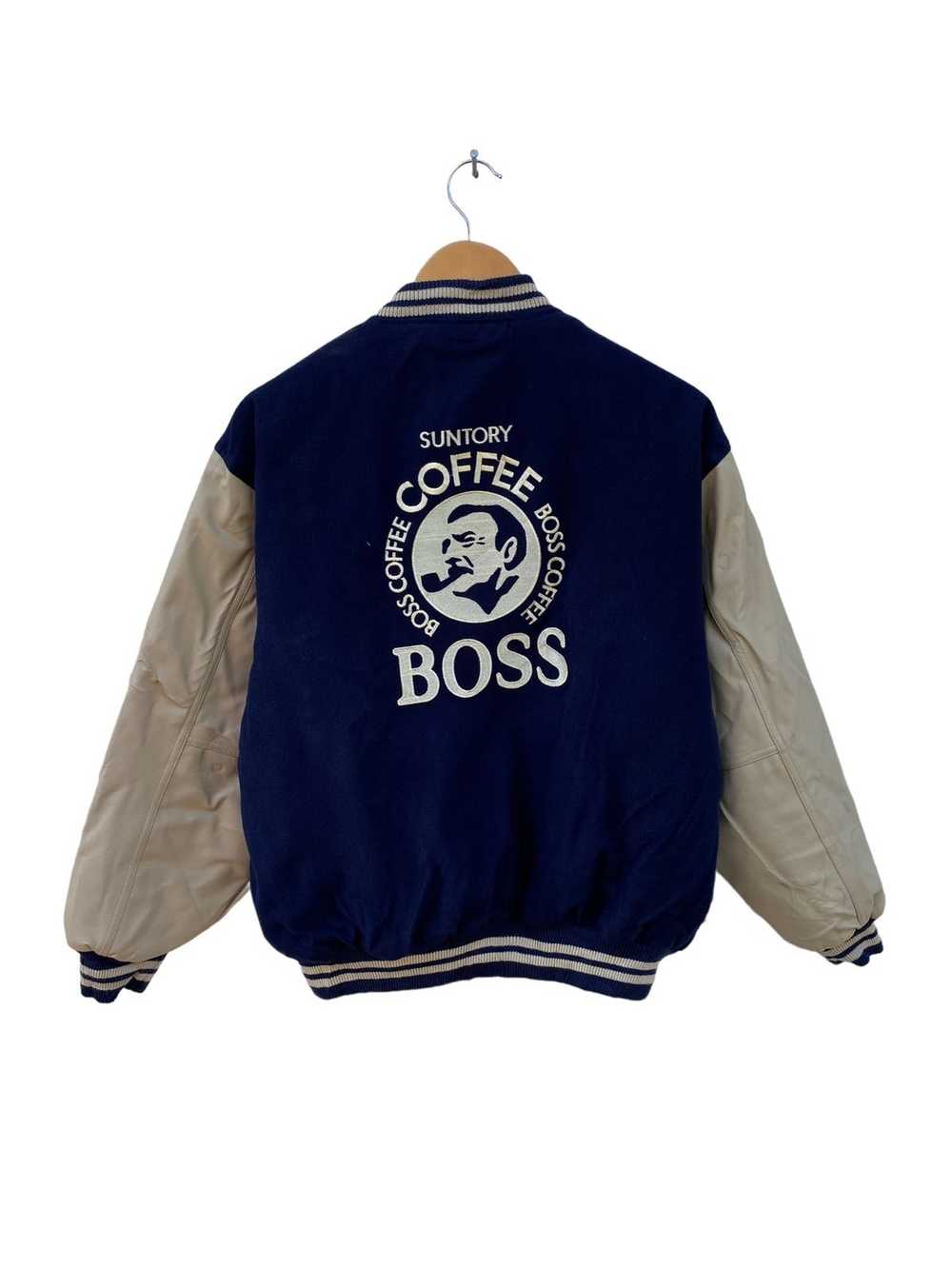 Varsity Jacket Suntory boss coffee varsity jacket - image 1