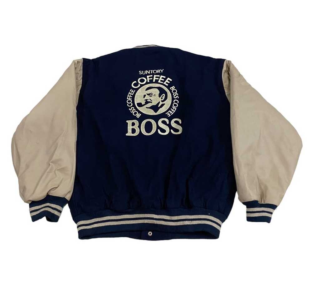 Varsity Jacket Suntory boss coffee varsity jacket - image 2