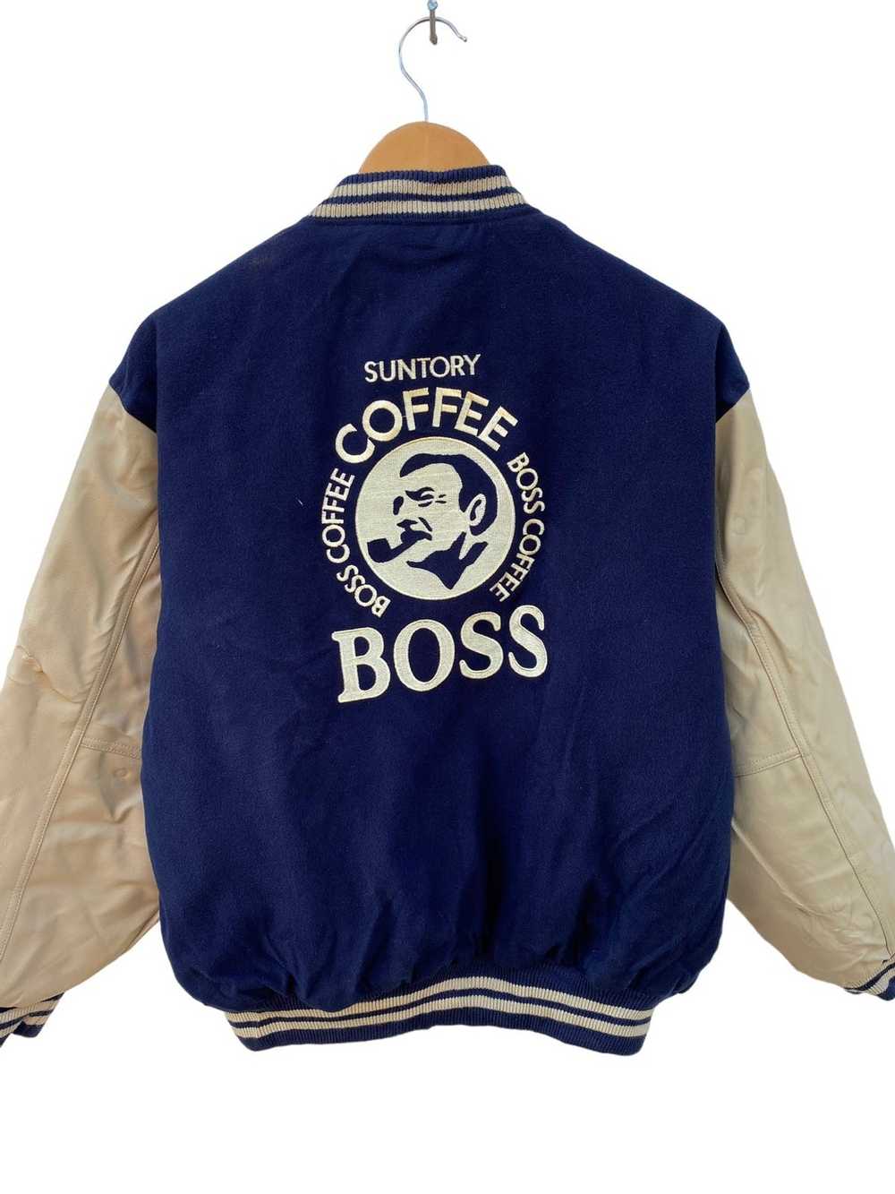 Varsity Jacket Suntory boss coffee varsity jacket - image 3
