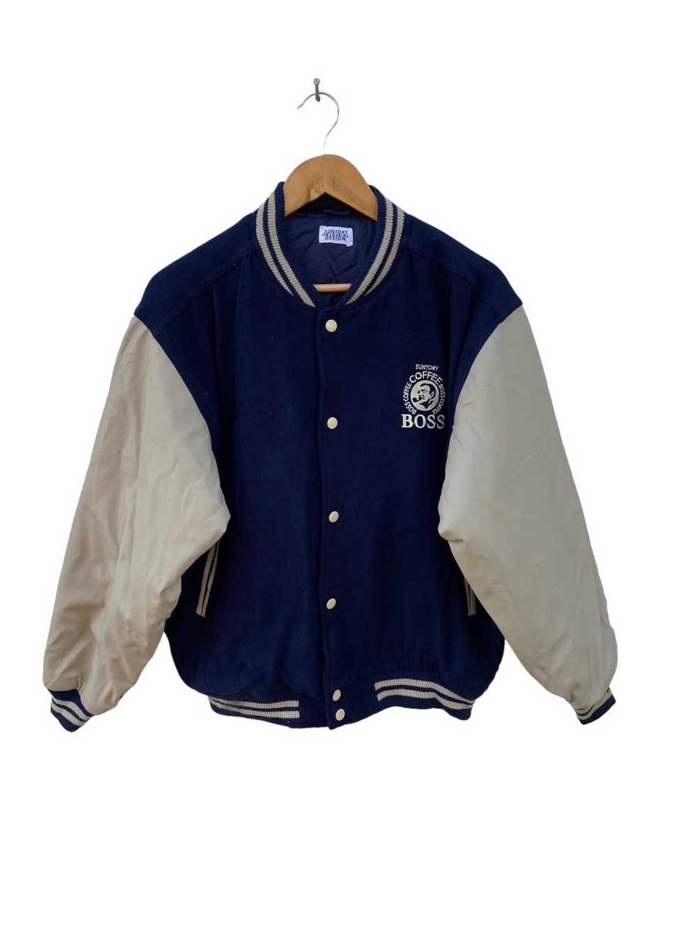 Varsity Jacket Suntory boss coffee varsity jacket - image 4