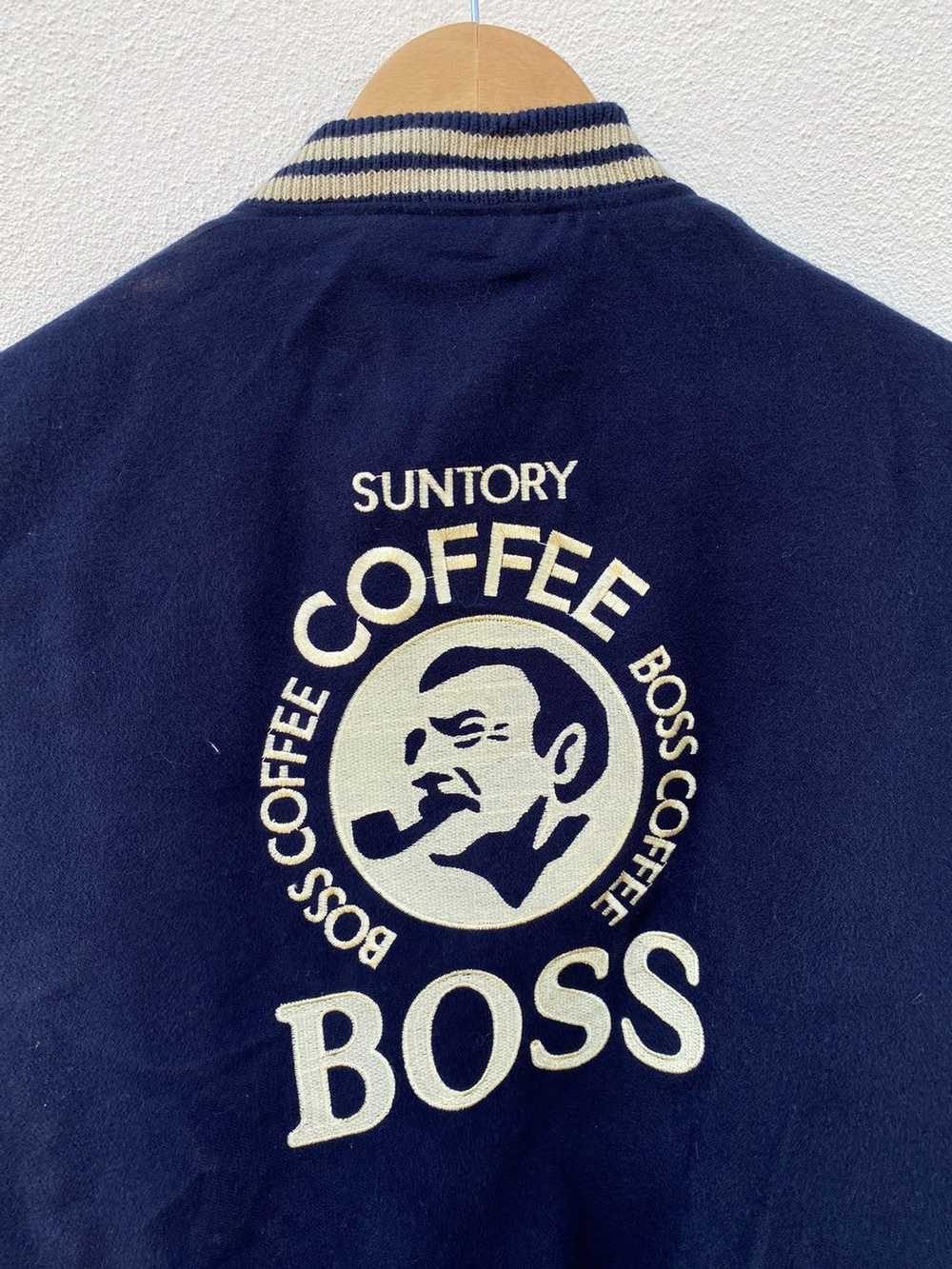 Varsity Jacket Suntory boss coffee varsity jacket - image 8