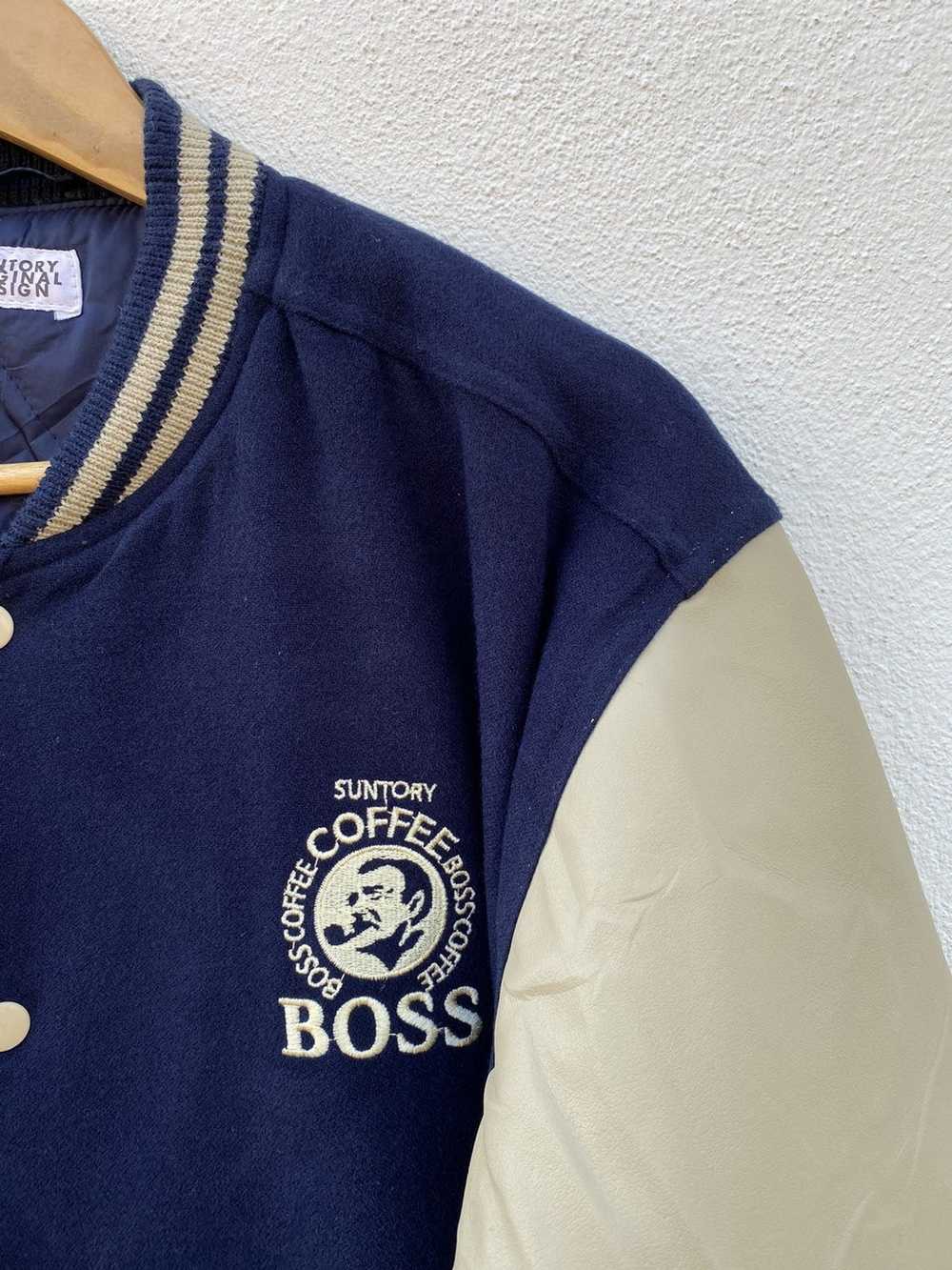 Varsity Jacket Suntory boss coffee varsity jacket - image 9