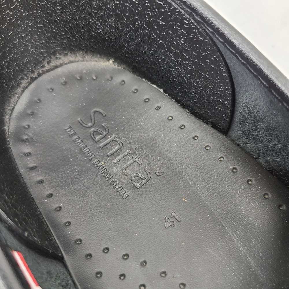 Other UK Sanita Croc Embossed Patent Leather Clog… - image 4