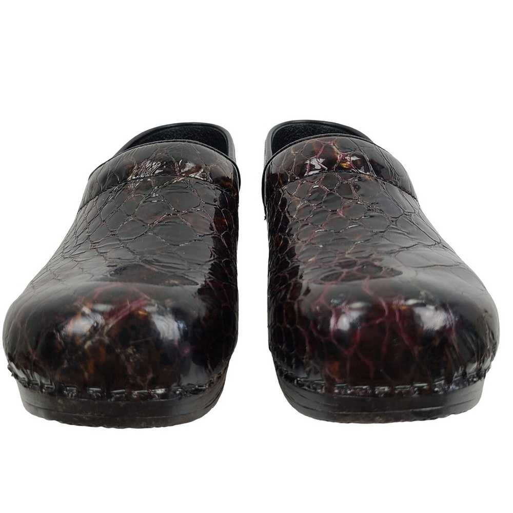 Other UK Sanita Croc Embossed Patent Leather Clog… - image 5