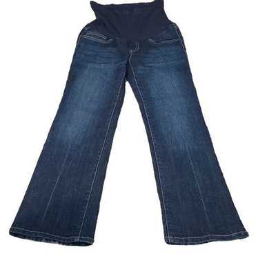 Jessica Simpson Maternity Bootcut Jeans Petite SP Stretch Full Belly
