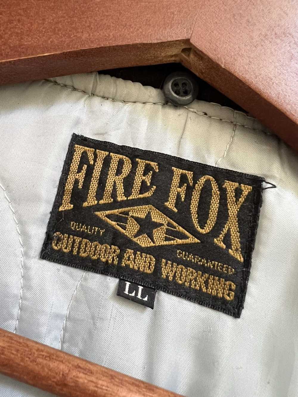 Bomber Jacket × Vintage Vintage 🏴‍☠️ Fire Fox Fa… - image 12