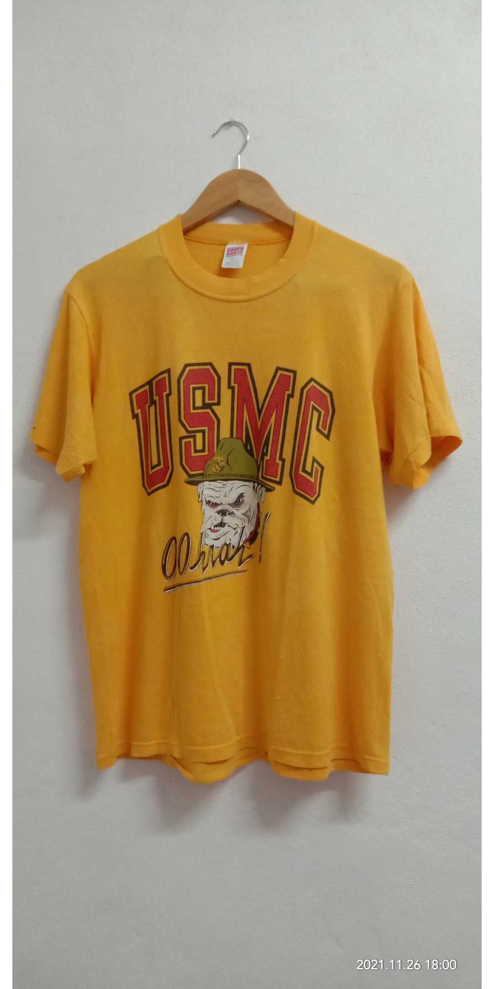 Rare × Usmc × Vintage Rare Vintage 80's USMC bull… - image 1