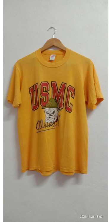 Rare × Usmc × Vintage Rare Vintage 80's USMC bull… - image 1