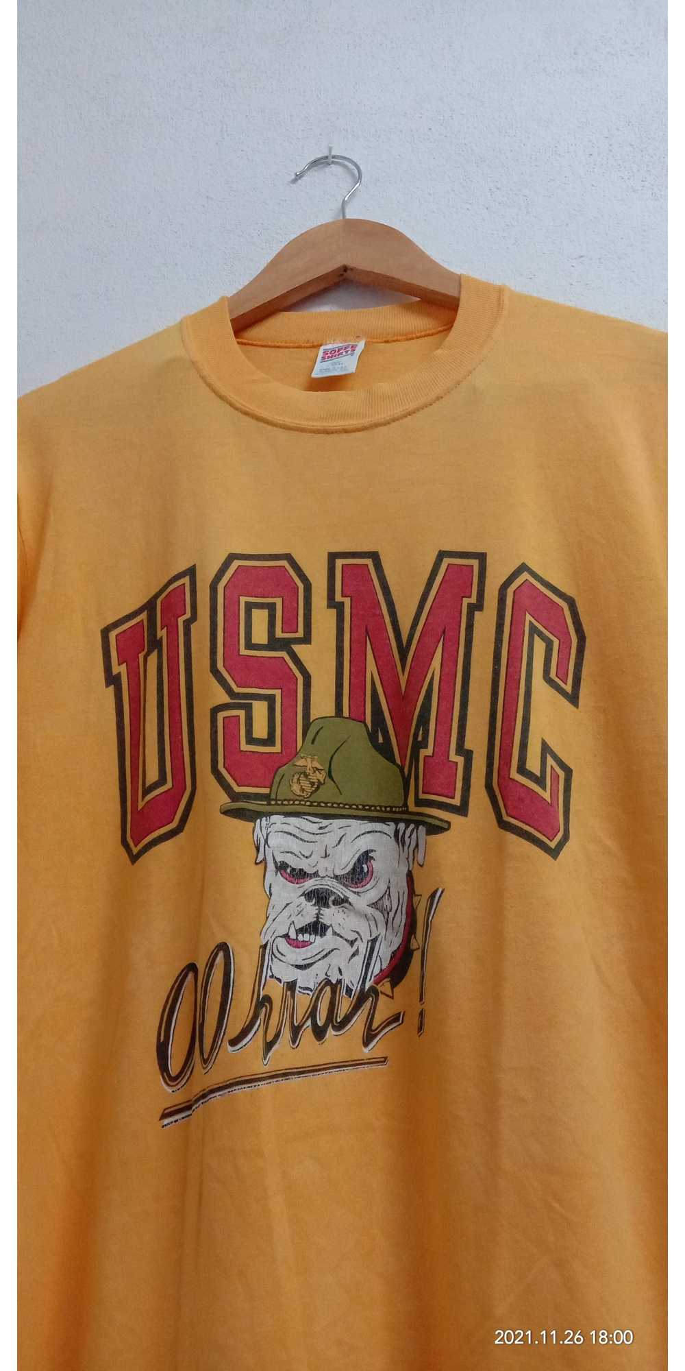 Rare × Usmc × Vintage Rare Vintage 80's USMC bull… - image 2