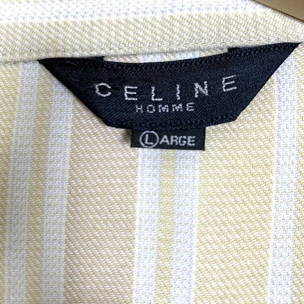 Celine Vintage Celine Homme Button Up Shirt - image 10