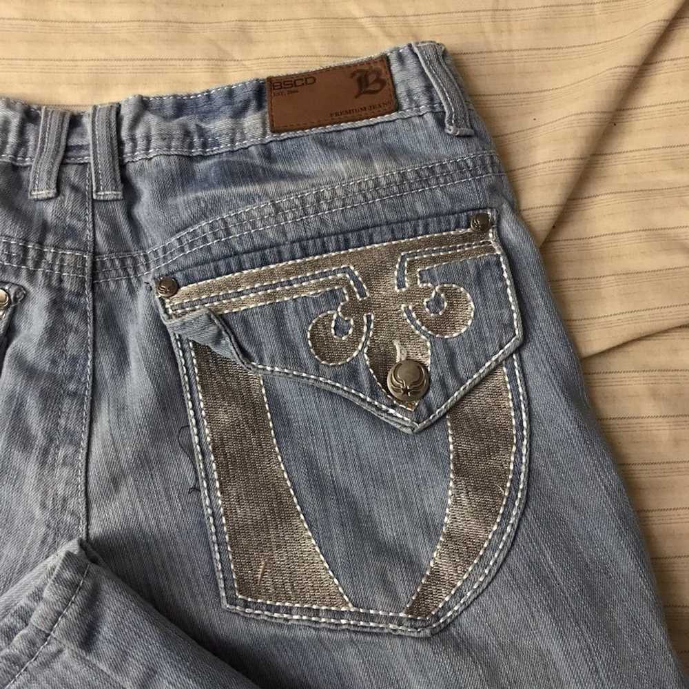 Rare × Streetwear × Vintage BSCD Jeans 34x32 - image 5