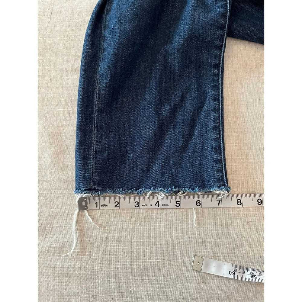 Uniqlo Uniqlo, Straight Distressed Frayed Hem, Wo… - image 9