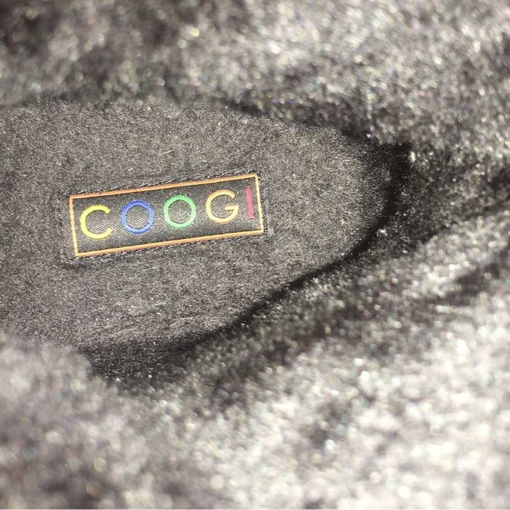 Coogi NWOT COOGI Australia 11 Men’s Black Leather… - image 9