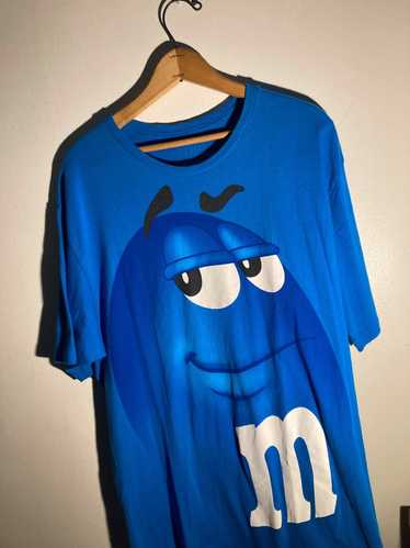 Streetwear × Vintage Blue M&M T-Shirt - image 1