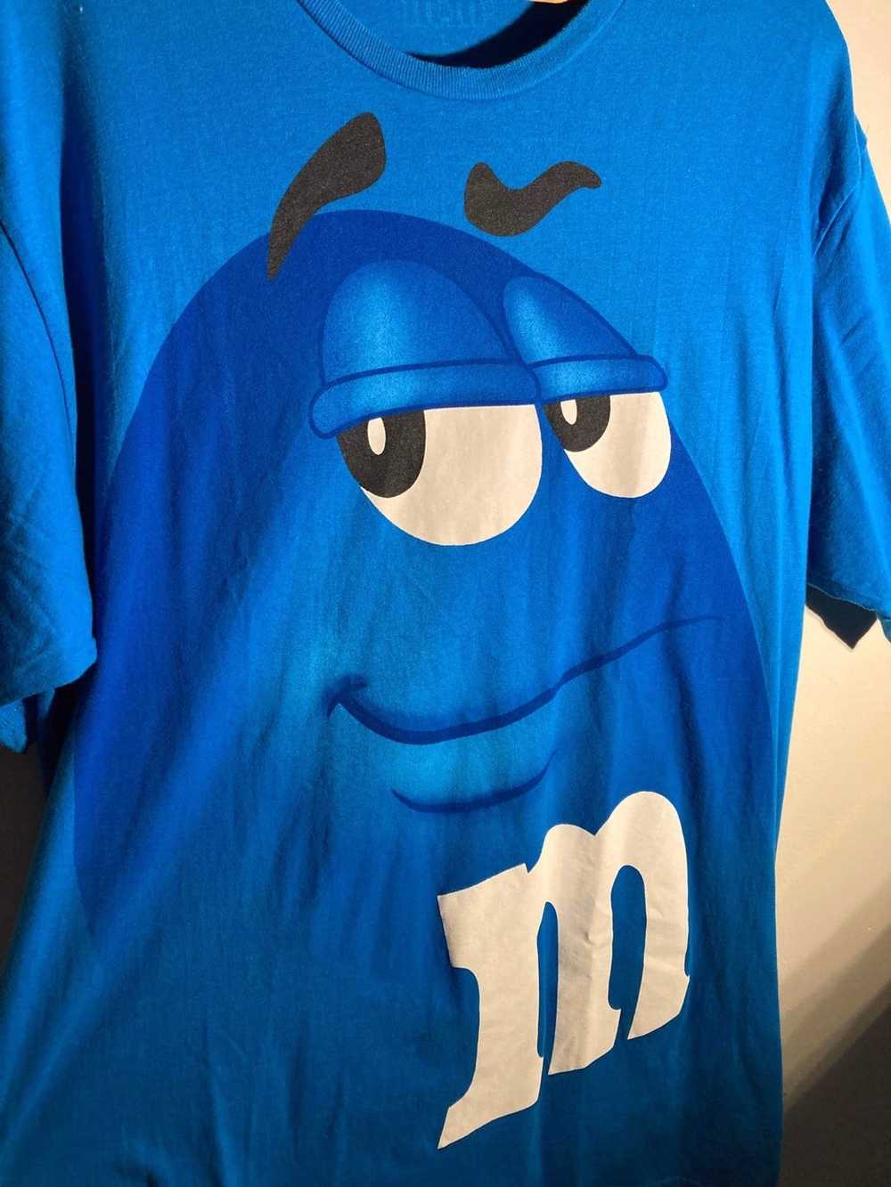 Streetwear × Vintage Blue M&M T-Shirt - image 2