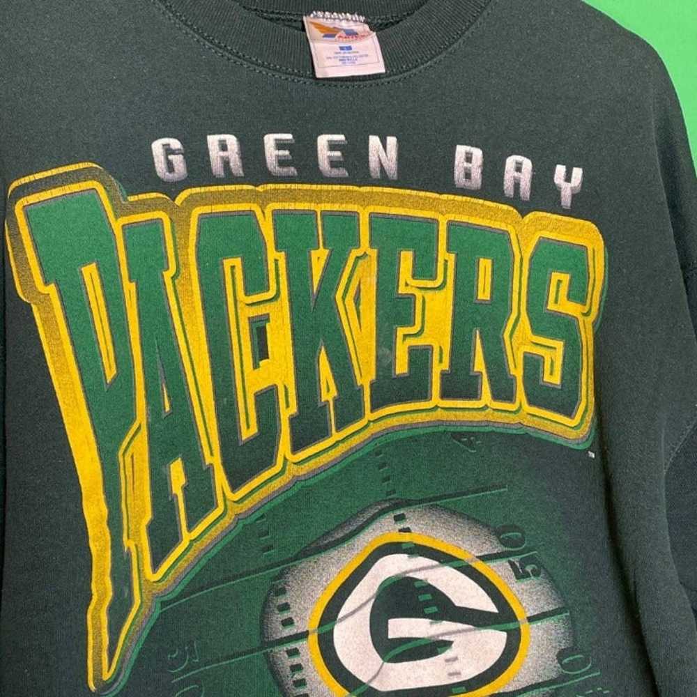 NFL Vintage vtg 1996 Green Bay Packers sweatshirt… - image 2