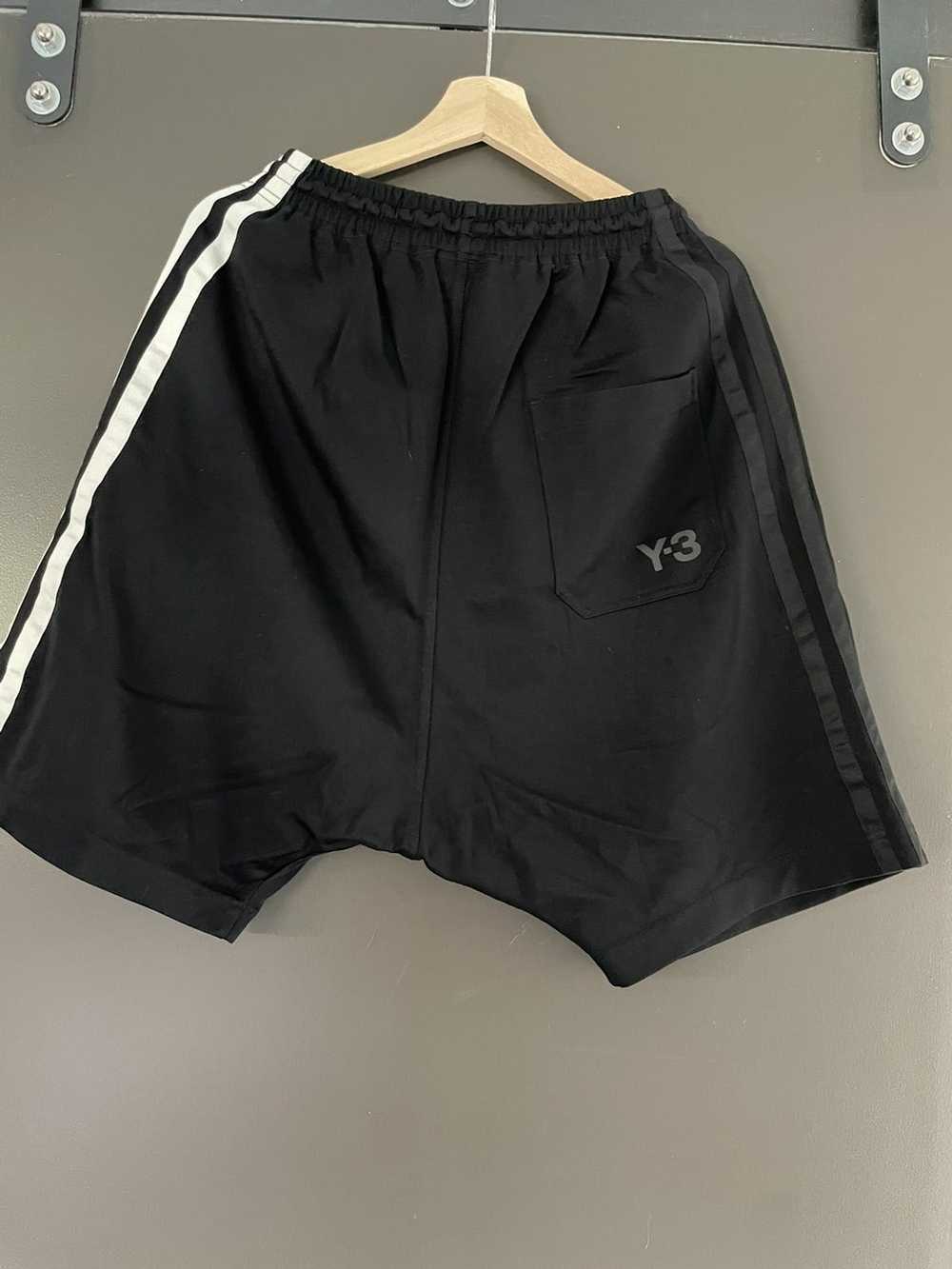 Y-3 × Yohji Yamamoto Y3 Drop Crotch Athletic short - image 2